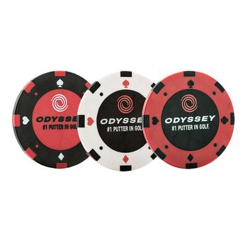 Odyssey Poker Chip Ball Marker (3 Pack) - main image